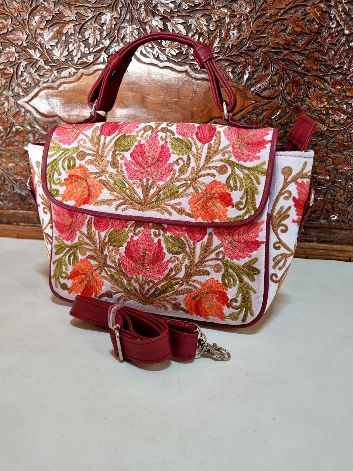 Kashmiri embroidery 2025 bags online