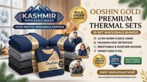 Ooshin Gold Thermal Set | 10-Piece Wholesale Pack (Men & Women)
