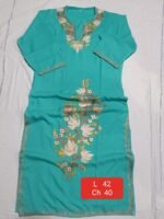 Square-Cut Kaftan Green