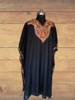 Kashmiri Unstitched Kurti Black
