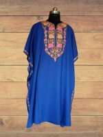 Kashmiri Unstitched Kurti Blue