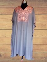 Kashmiri Unstitched Kurti Mauve