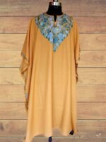Kashmiri Unstitched Kurti Yellow