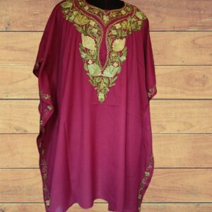 Kashmiri Unstitched Kurti Pink