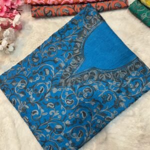 2 Piece Kashmiri Ariwork Crush Cotton Suit #15