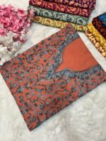 2 Piece Kashmiri Ariwork Crush Cotton Suit #12