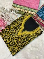 2 Piece Kashmiri Ariwork Crush Cotton Suit #20