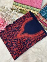 2 Piece Kashmiri Ariwork Crush Cotton Suit #18