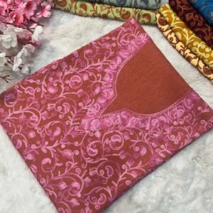2 Piece Kashmiri Ariwork Crush Cotton Suit #21