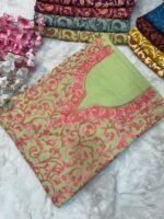 2 Piece Kashmiri Ariwork Crush Cotton Suit #29