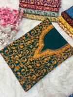 2 Piece Kashmiri Ariwork Crush Cotton Suit #32