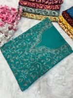 2 Piece Kashmiri Ariwork Crush Cotton Suit #30