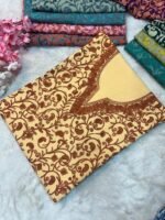 2 Piece Kashmiri Ariwork Crush Cotton Suit #34