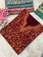 2 Piece Kashmiri Ariwork Crush Cotton Suit #14