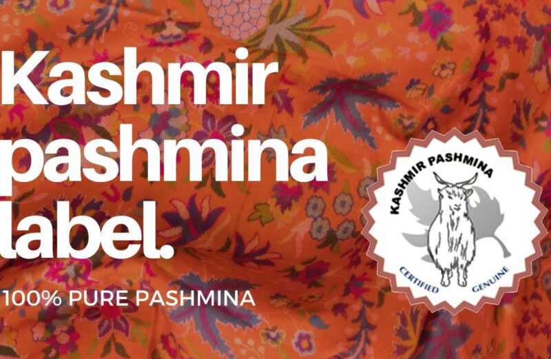 GI Tagged Pure Pashmina Kashmiri Shawls