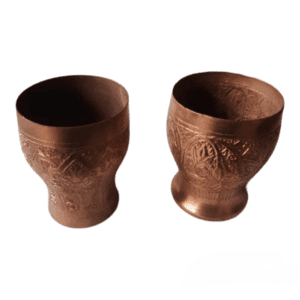 Copperware Glasses Set of 6