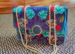Kashmiri Ari Work Sling Bags with Floral Designs