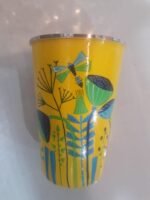Kashmiri Papier Mache Steel Glass