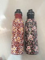 Kashmiri Papier Mache Thermal Steel Bottles (Type 3)