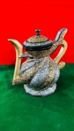 Papier Mache Decorative Kettle