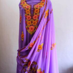 Kashmiri 3-Piece Georgette Suit