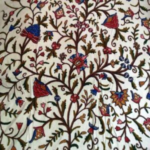 Ari Work Embroidered Crewel Curtains Design #5
