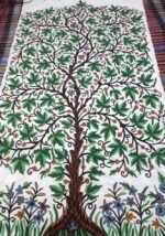 Ari Work Embroidered Crewel Curtains Design #7