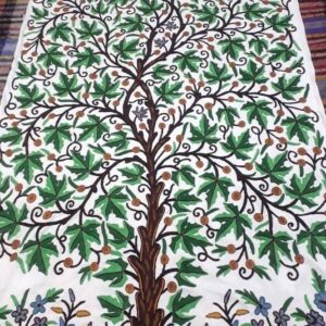 Ari Work Embroidered Crewel Curtains Design #7