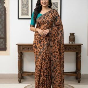 Hand Embroidered Kashmiri Sarees #3