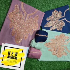 Ruby Cotton 3-Piece Un-stitched Till Work Suits