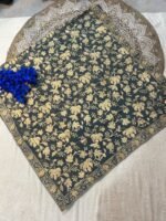 Hand Embroidered Kashmiri Sarees #13