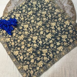 Hand Embroidered Kashmiri Sarees #13