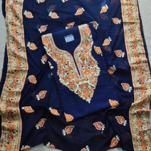 Gorgeous Kashmiri Aari & Zari Work 3-Piece Suit