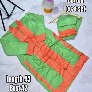Premium 2-Piece Ruby Cotton Coord Set