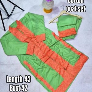 Premium 2-Piece Ruby Cotton Coord Set