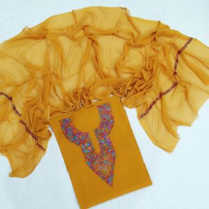Premium Collection of Handcrafted 3-PC Paper Machie Sozniwork Suits #5
