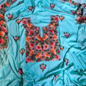 3-Piece Elegant Aari Work Suit #6