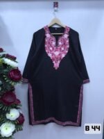 Elegant Ruby Cotton Long Kurtis #11