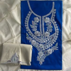 Tilla Wok Bombay Silk 3-Piece Suit – Elegant Craftsmanship & Timeless Style