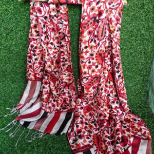 Printed Premium Kalamkari Modal Silk Stole #2