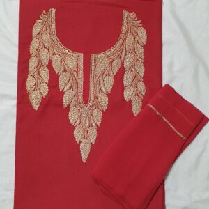 3-Piece Premium Tilla Work Suits in  Ruby Cotton #14