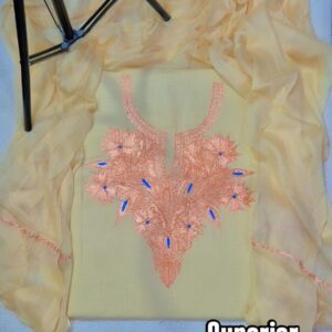 Elegant 3-Piece Tilla Work Suits #5