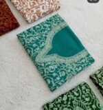 2 Piece Kashmiri Ariwork Crush Cotton Suit #8