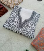 2 Piece Kashmiri Ariwork Crush Cotton Suit #4