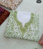 2 Piece Kashmiri Ariwork Crush Cotton Suit #5