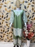 Ari Work Rayon-Cotton Cord Sets with Embroidered Trousers #3