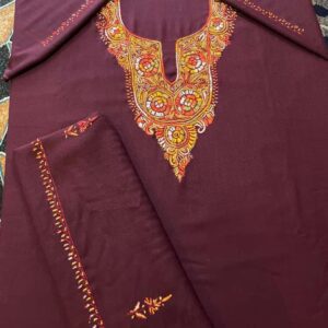 Premium Hand Sozni Suits on Acro Wool Fabric #9