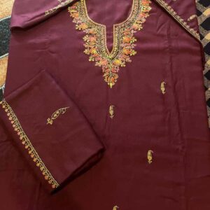 Premium Hand Sozni Suits on Acro Wool Fabric #8