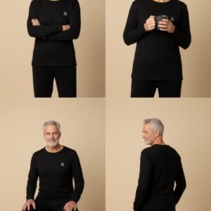 Ooshin Icrus UK Luxury Thermal Set for Elderly Men  and Women