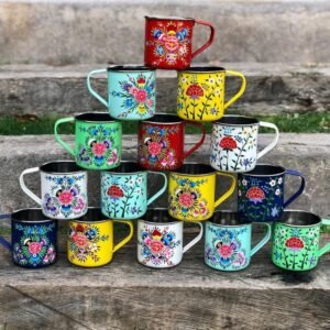 Premium Handcrafted Tea Mugs (Set of 6)